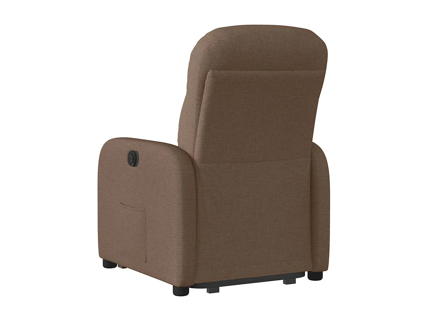 Relaxsessel mit Aufstehhilfe Elektrisch | Lounge Sessel indoor Braun Stoff SHL68986