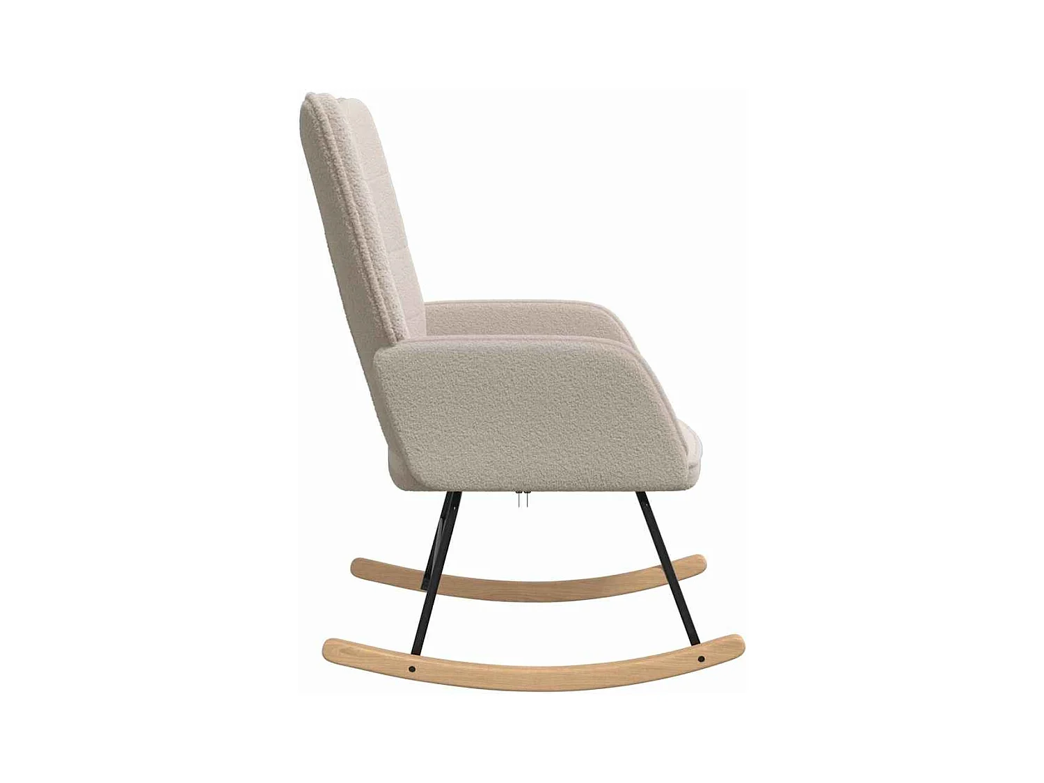 Sillón de relax | Silla Relax | Sillón de salón Gris claro 61x78x98 cm tela SHL9973