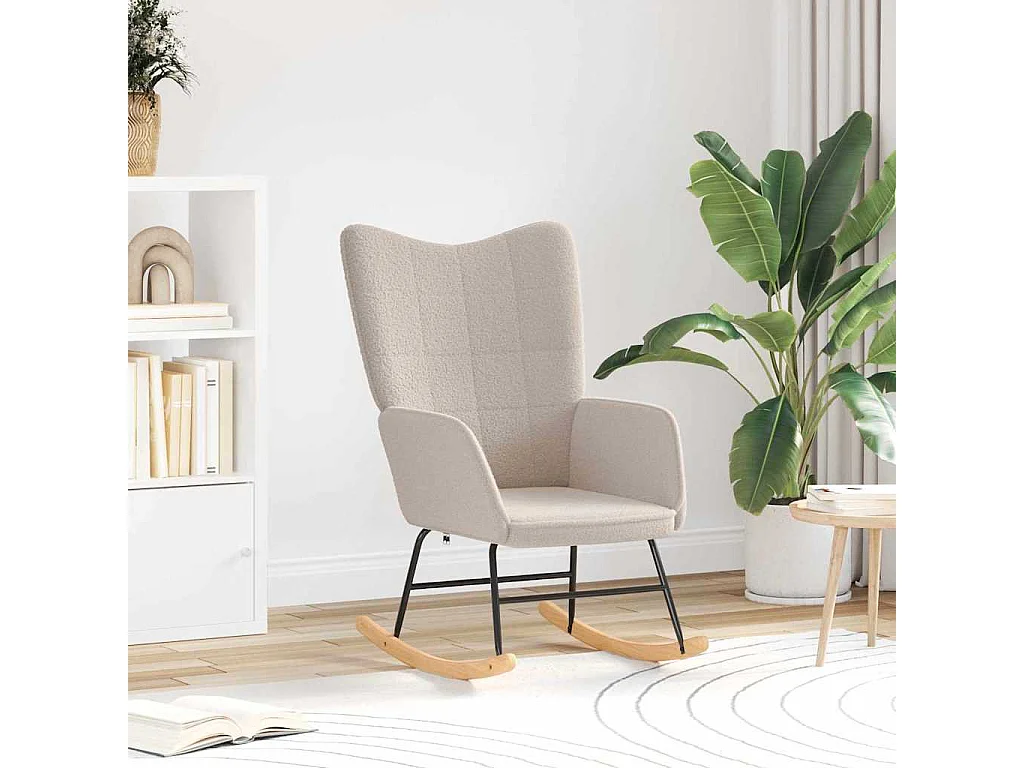 Fauteuil Salon-Chaise de relax Gris clair 61x78x98 cm tissu SHL4279