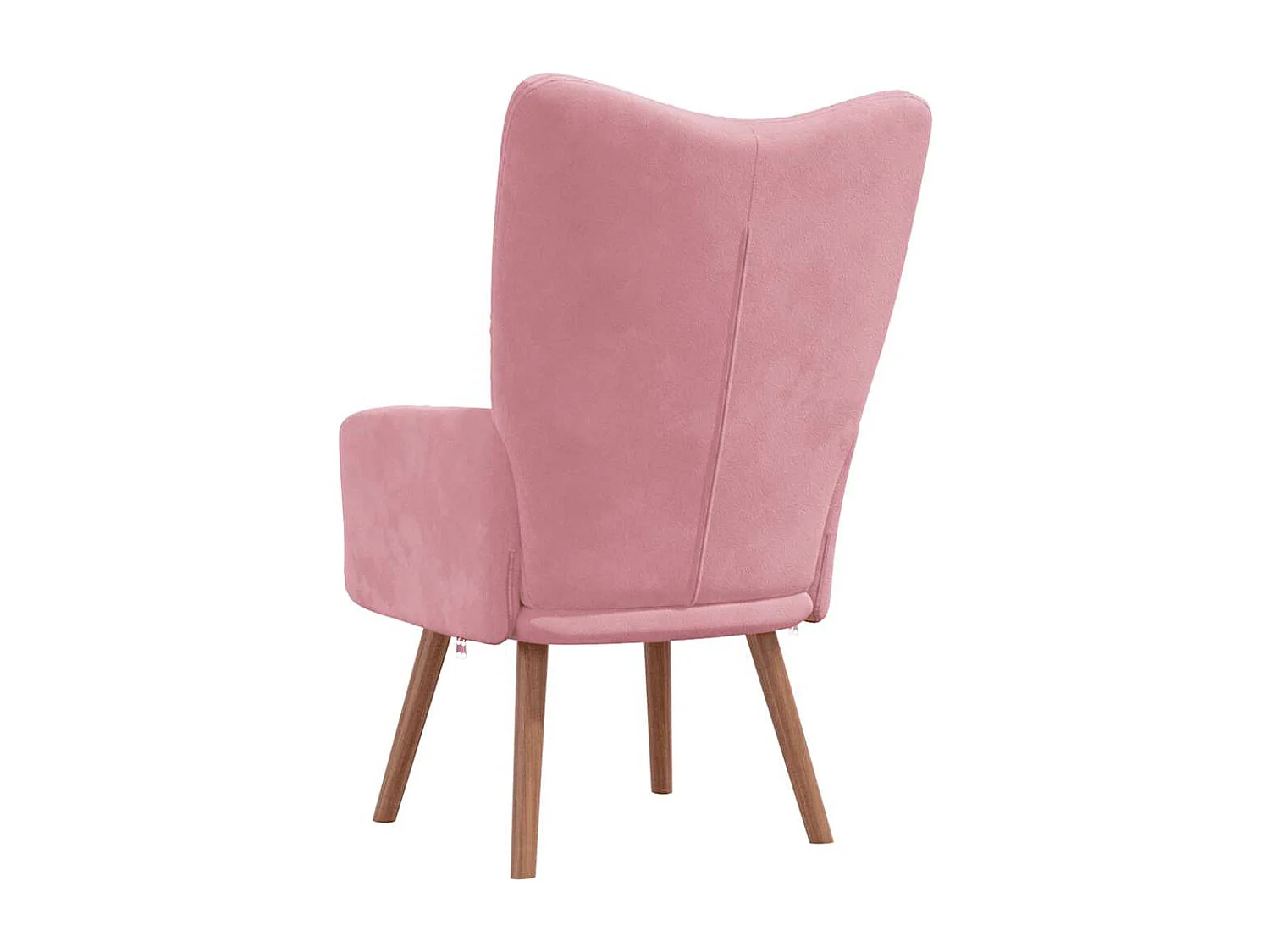 Relaxsessel | Lounge Sessel Rosa Samt SHL95169