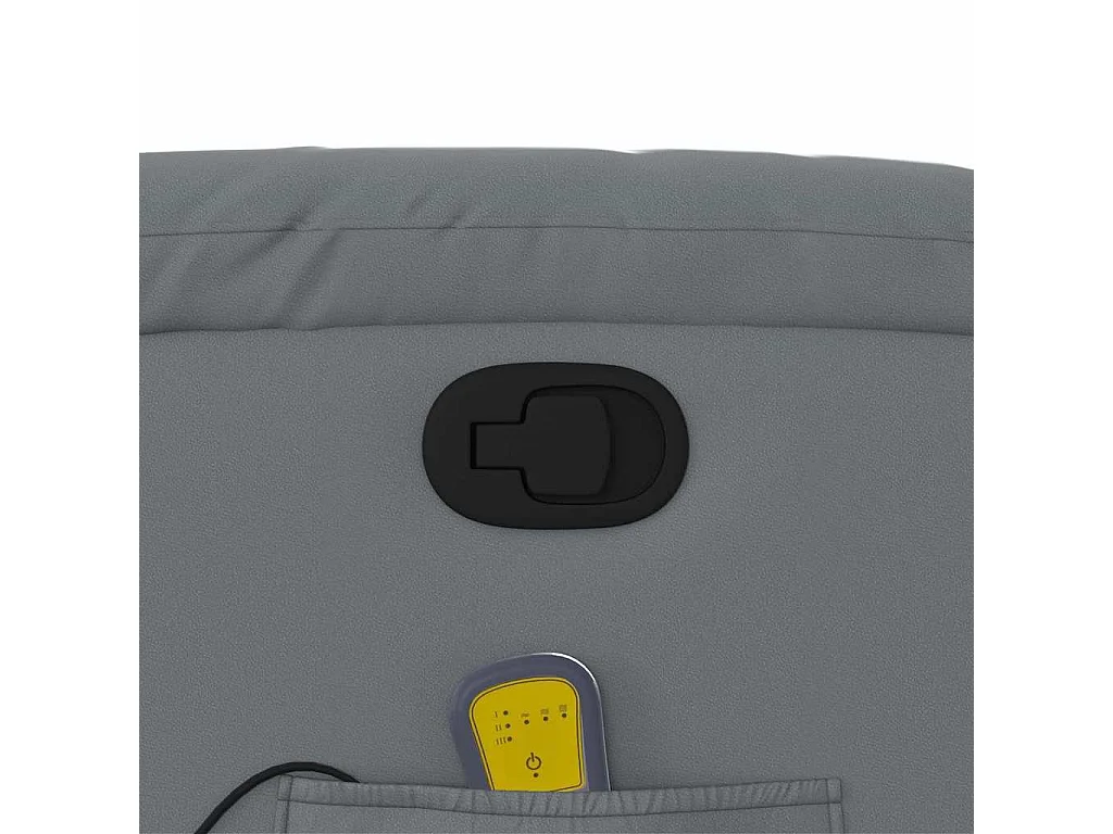 Relaxsessel | Massagesessel Relaxsessel Grau Kunstleder SHL85342