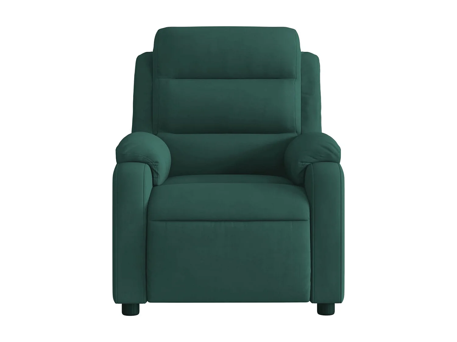 Sillón de relax | Silla | Sillón reclinable de terciopelo verde oscuro SHL5072