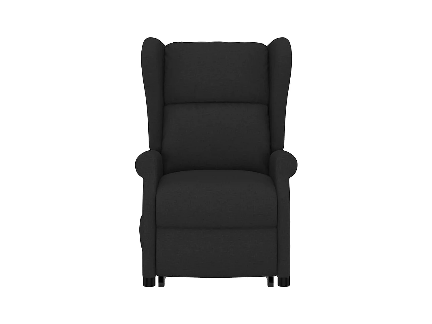 Silla de relax | Sillón elevable tela negro SHL4139