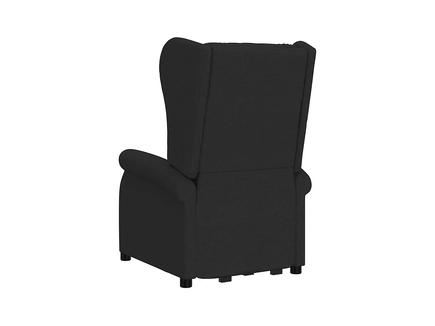 Silla de relax | Sillón elevable tela negro SHL4139