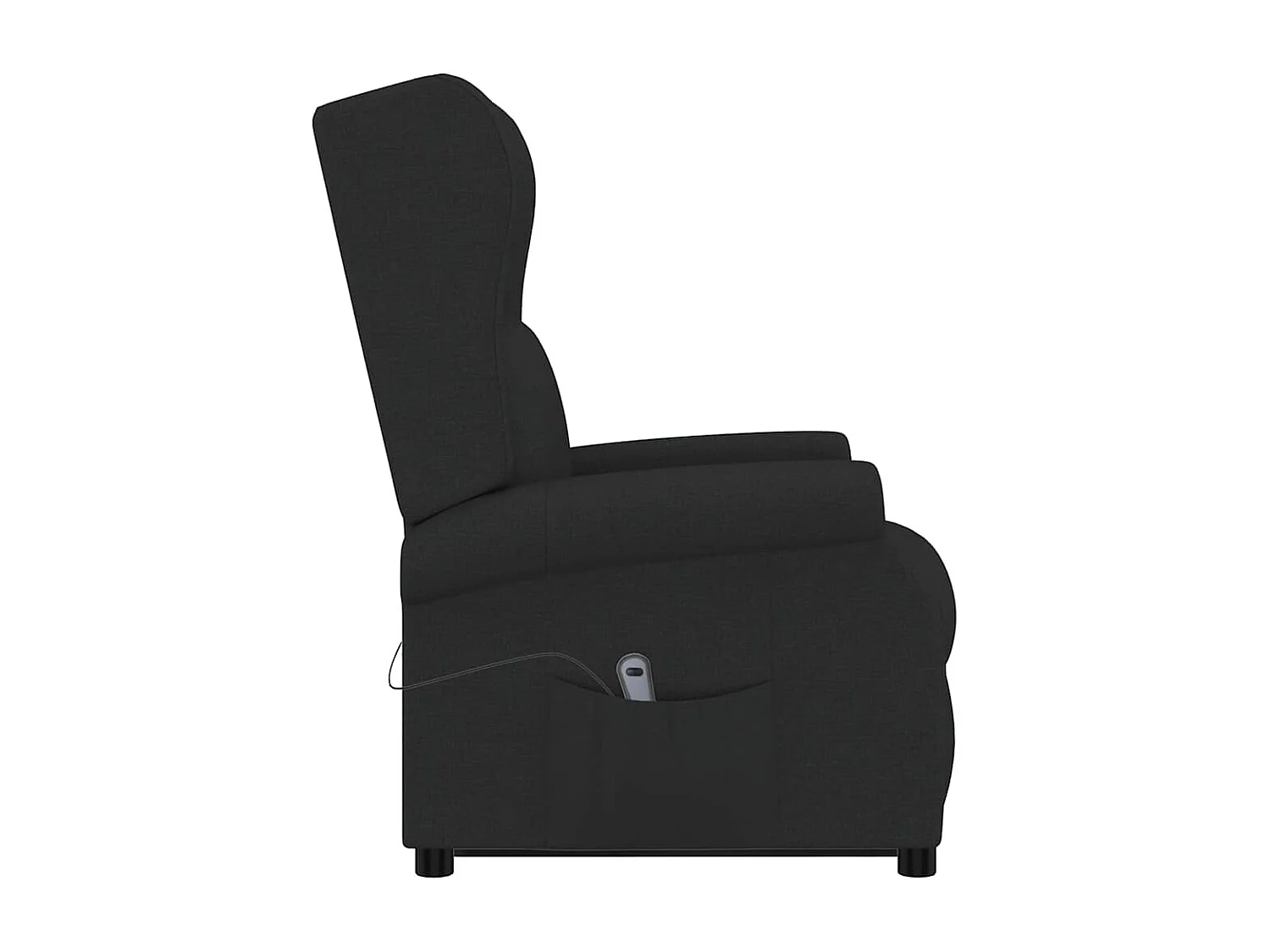 Fauteuil de télévision 73x95x103 cm Noir Tissu SHL1099