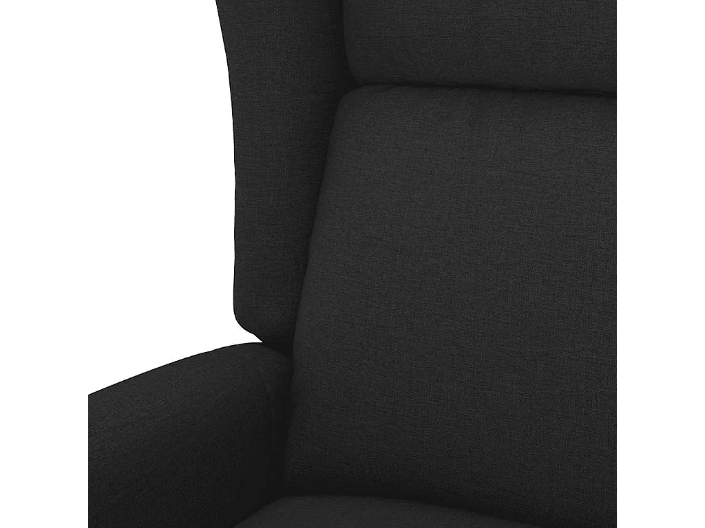 Fauteuil de télévision 73x95x103 cm Noir Tissu SHL1099