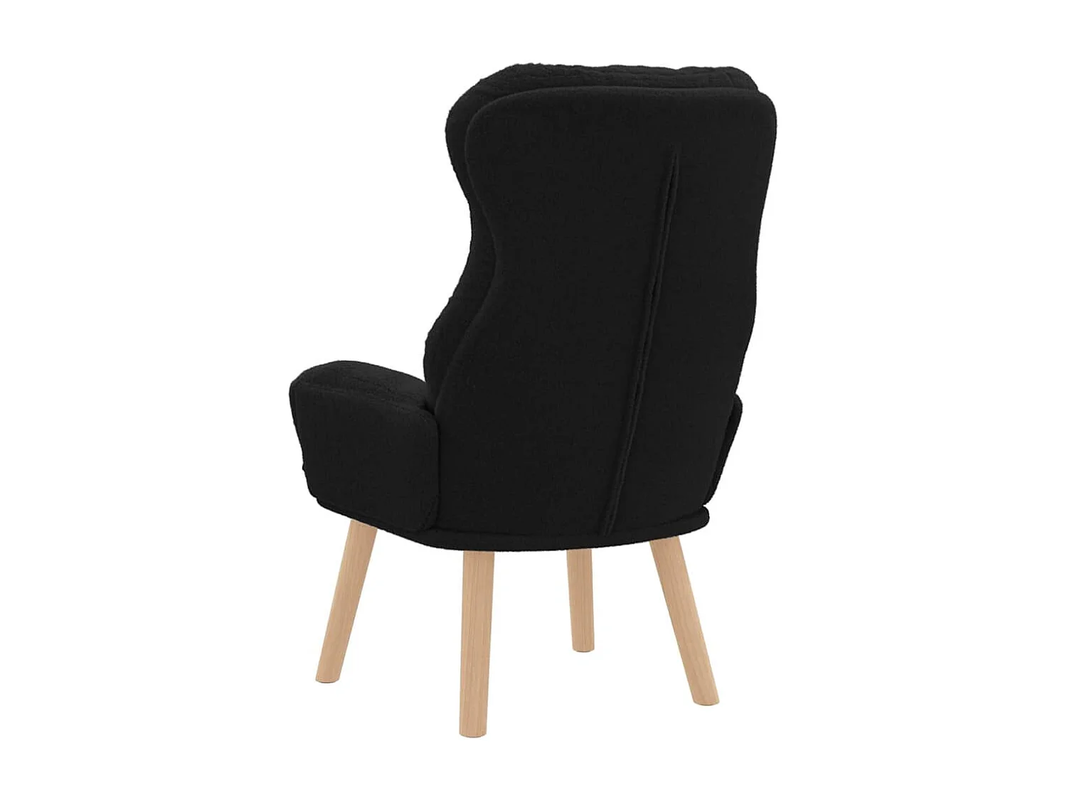 Sillón de relax | Silla Relax | Sillón de salón Negro 69x74x93 cm tela SHL6776
