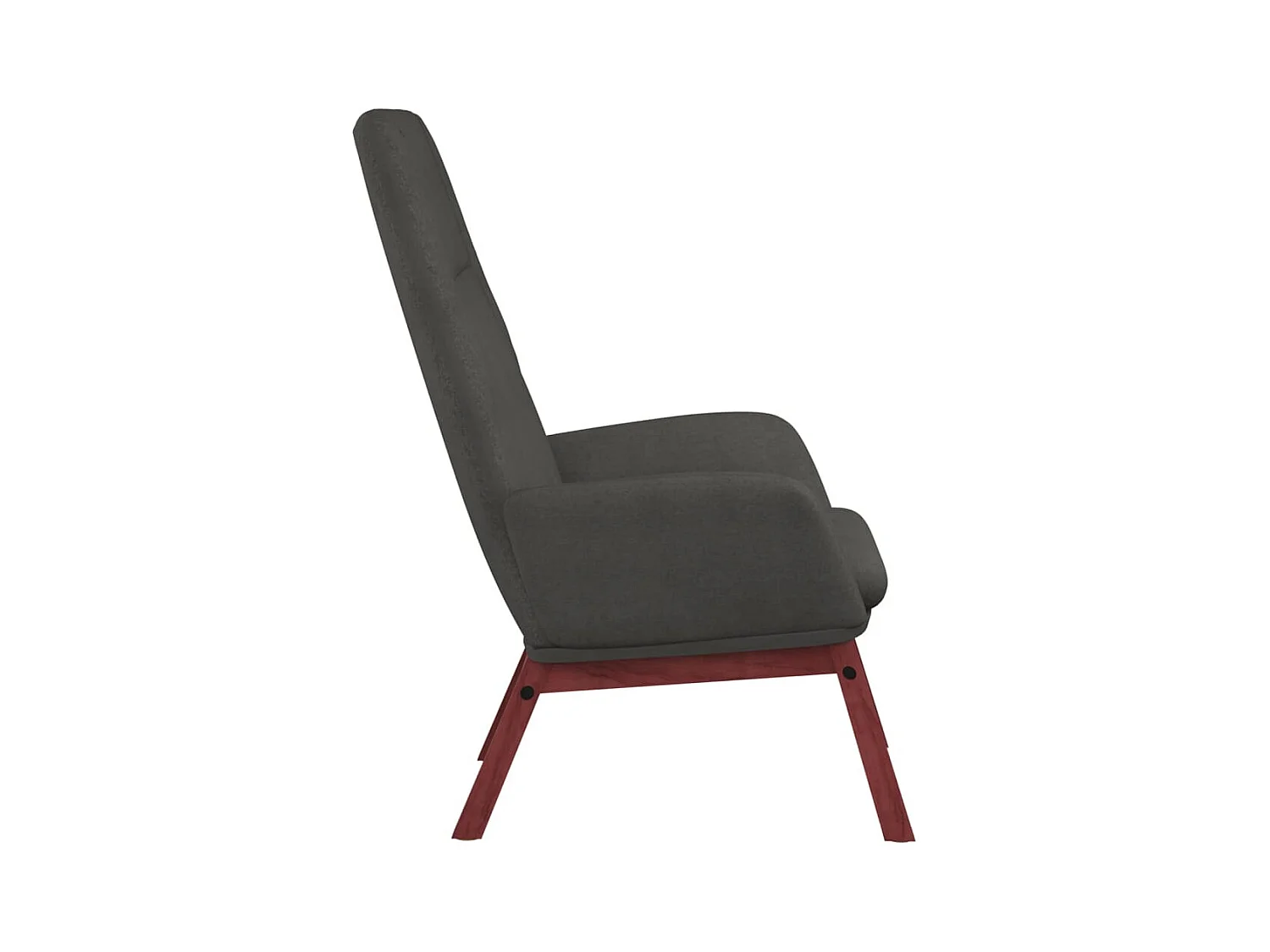 Sillón de relax | Silla de relax de tela gris oscuro SHL2598