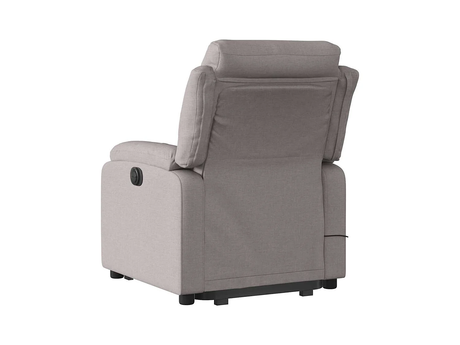Sillón de relax | Sillón reclinable de masaje elevable tela gris taupé SHL5000
