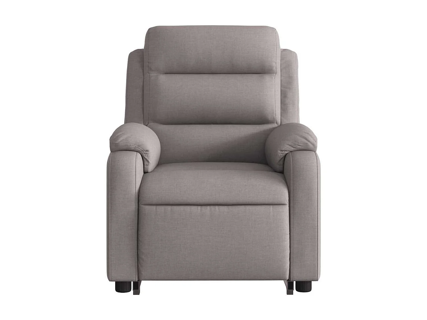 Sillón de relax | Sillón reclinable de masaje elevable tela gris taupé SHL5000