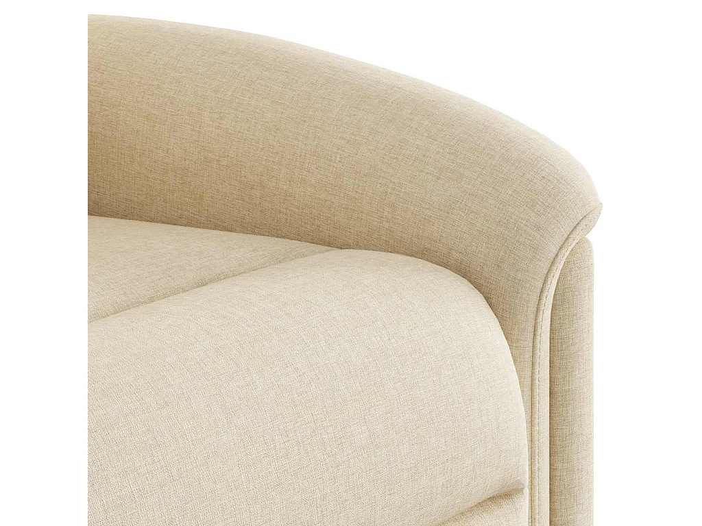Sillón de relax | Sillón reclinable de tela crema SHL5822