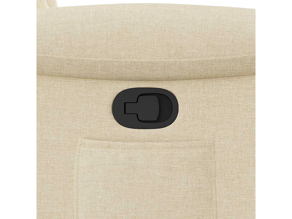 Sillón de relax | Sillón reclinable de tela crema SHL5822