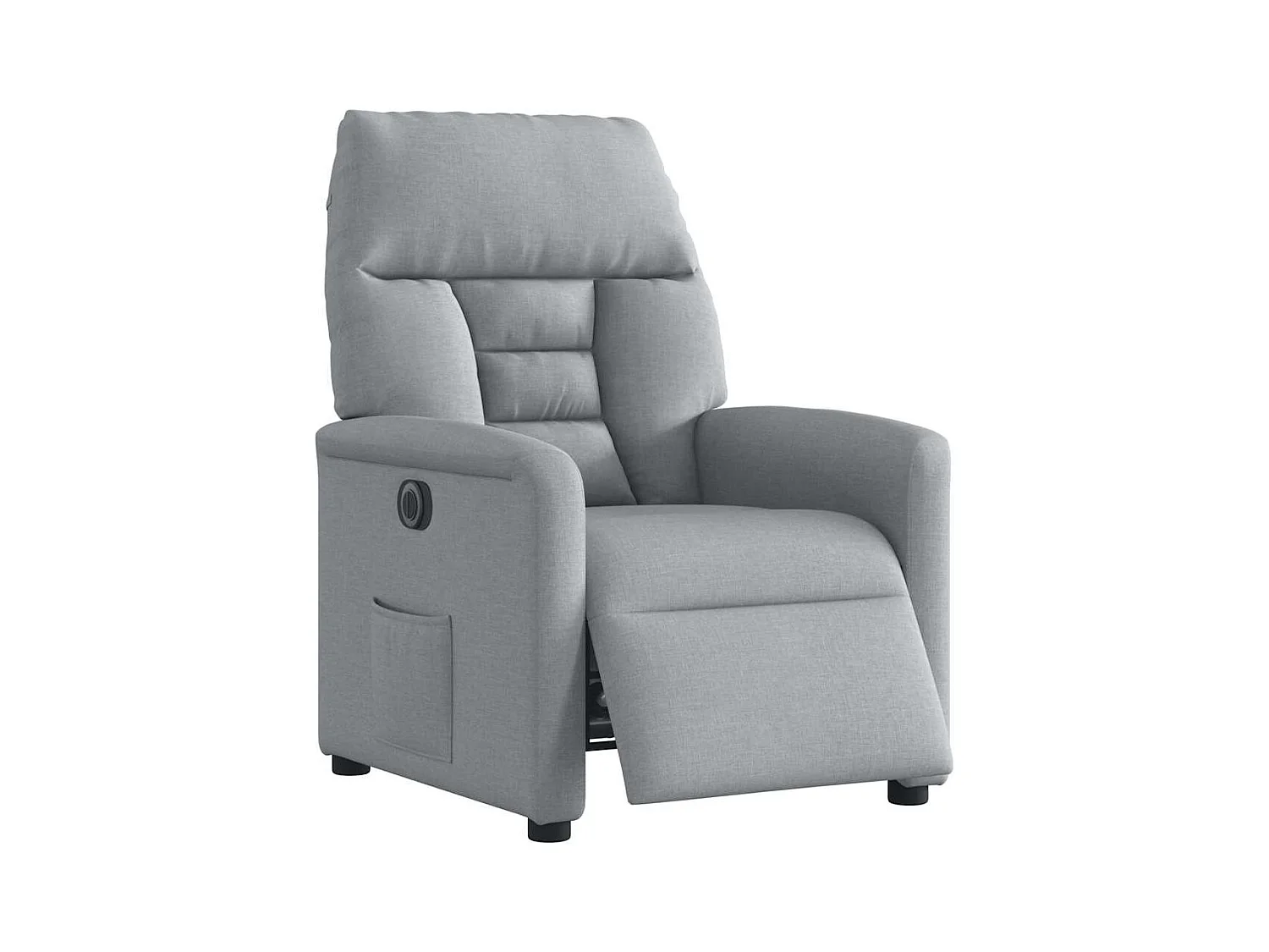 Sillón de relax | Silla | Sillón reclinable eléctrico tela gris claro SHL2658