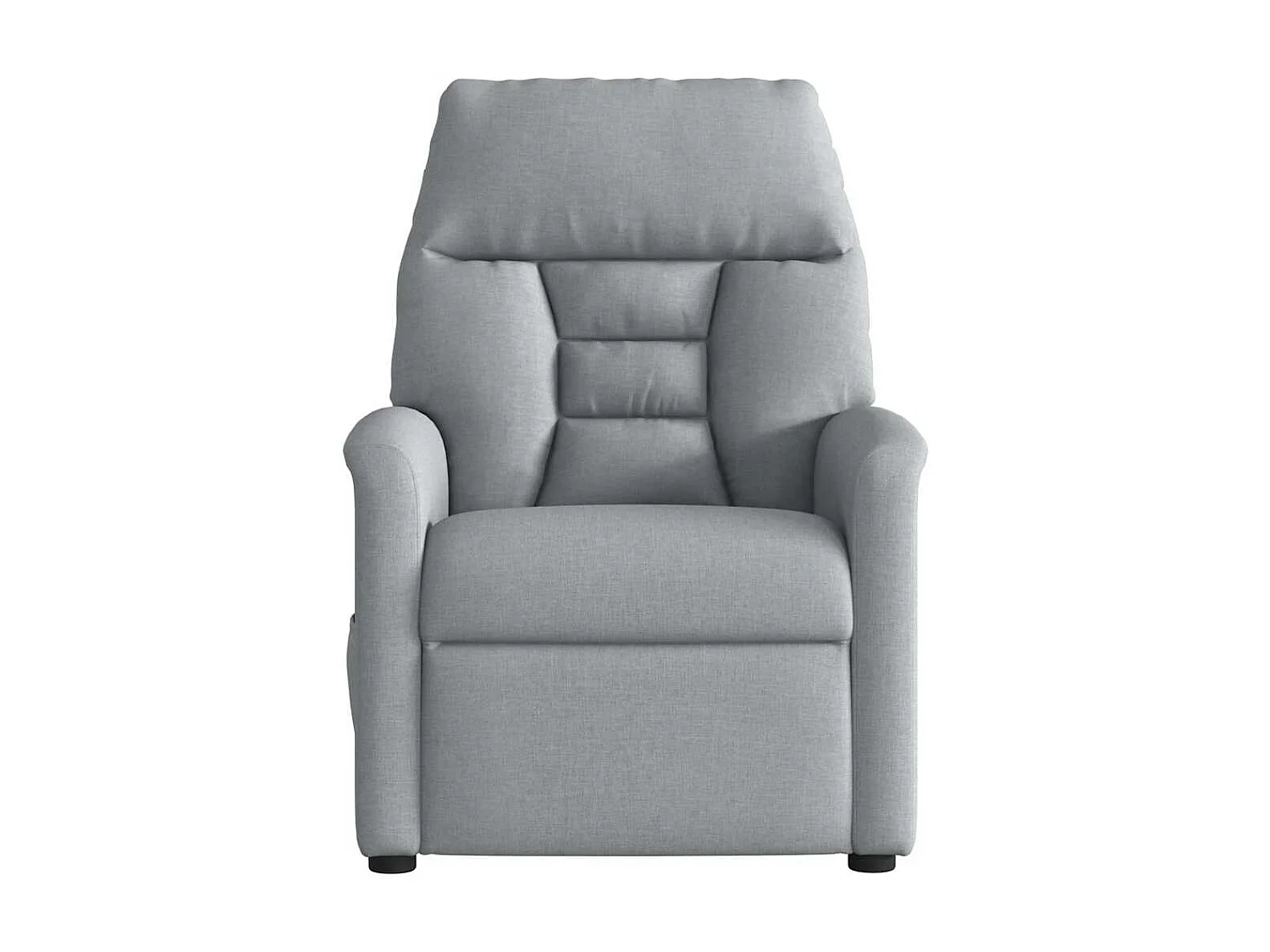Fauteuil inclinable électrique-Chaise de relax-Fauteuil TV Gris clair Tissu SHL1651