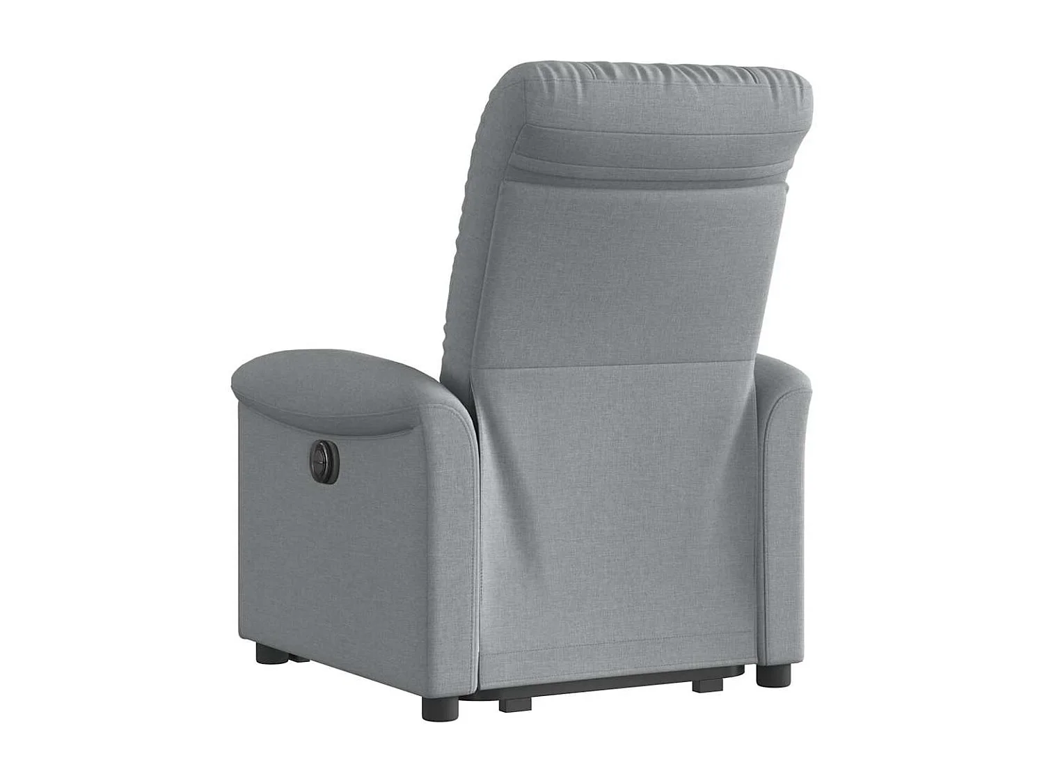 Fauteuil inclinable électrique-Chaise de relax-Fauteuil TV gris clair tissu SHL3672
