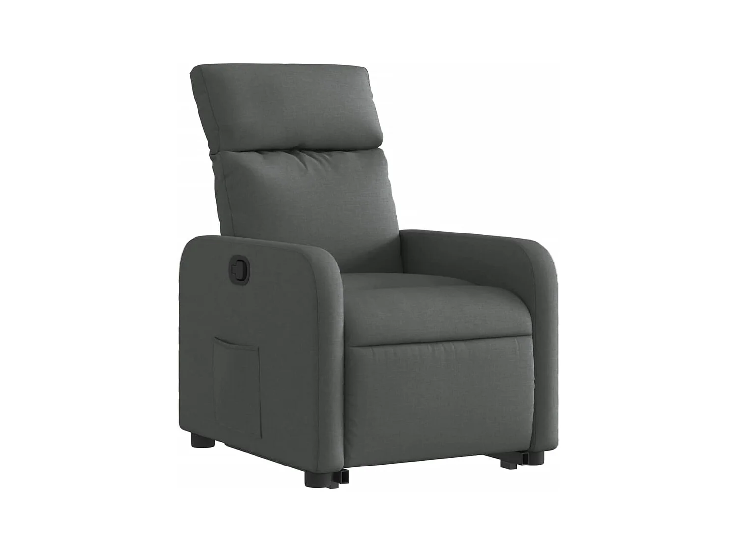 Sillón de relax | Silla | Sillón reclinable elevable de tela gris oscuro SHL2394