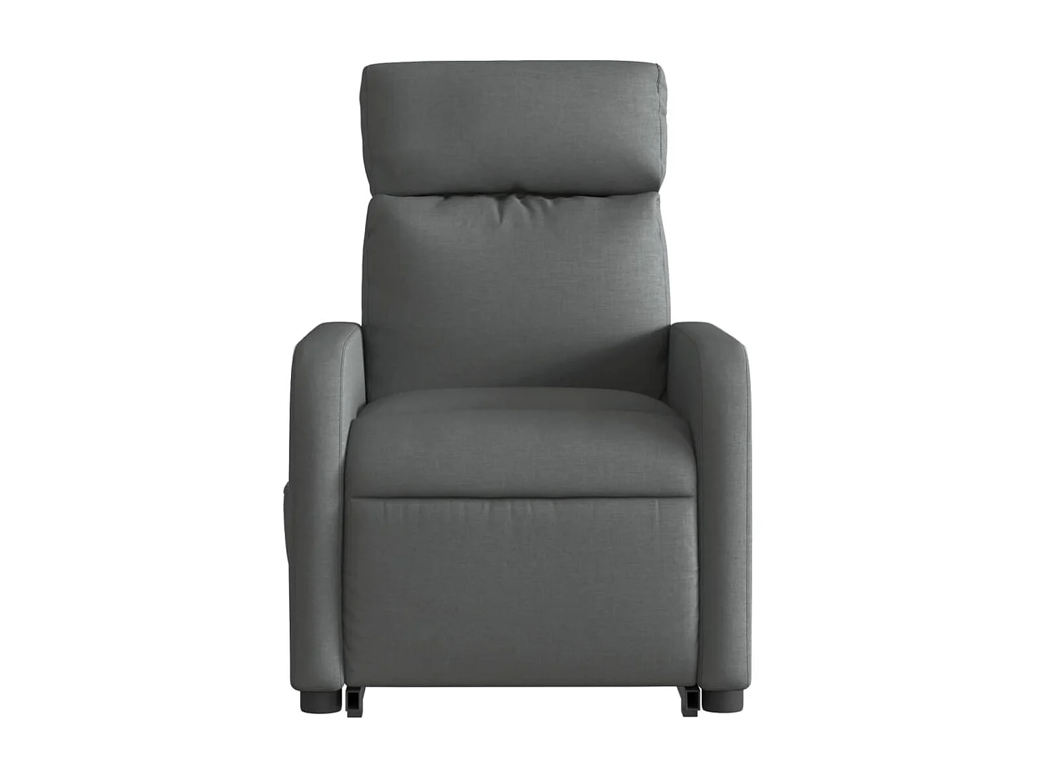 Fauteuil inclinable-Chaise de relax-Fauteuil TV Gris foncé Tissu SHL4593