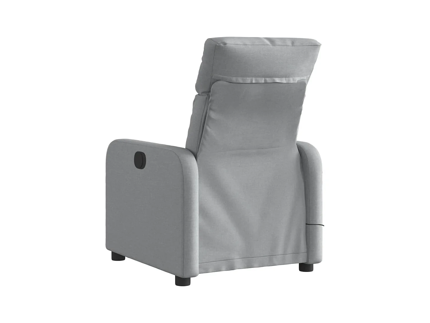 Fauteuil inclinable électrique-Fauteuil de massage de Salon gris clair tissu SHL1481