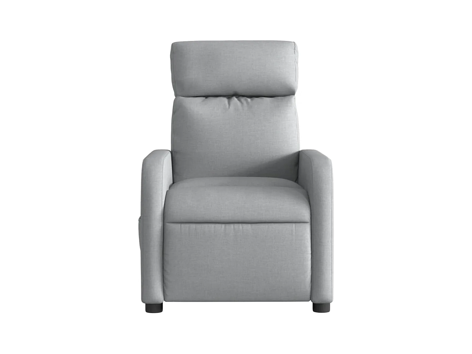 Fauteuil inclinable électrique-Fauteuil de massage de Salon gris clair tissu SHL1481