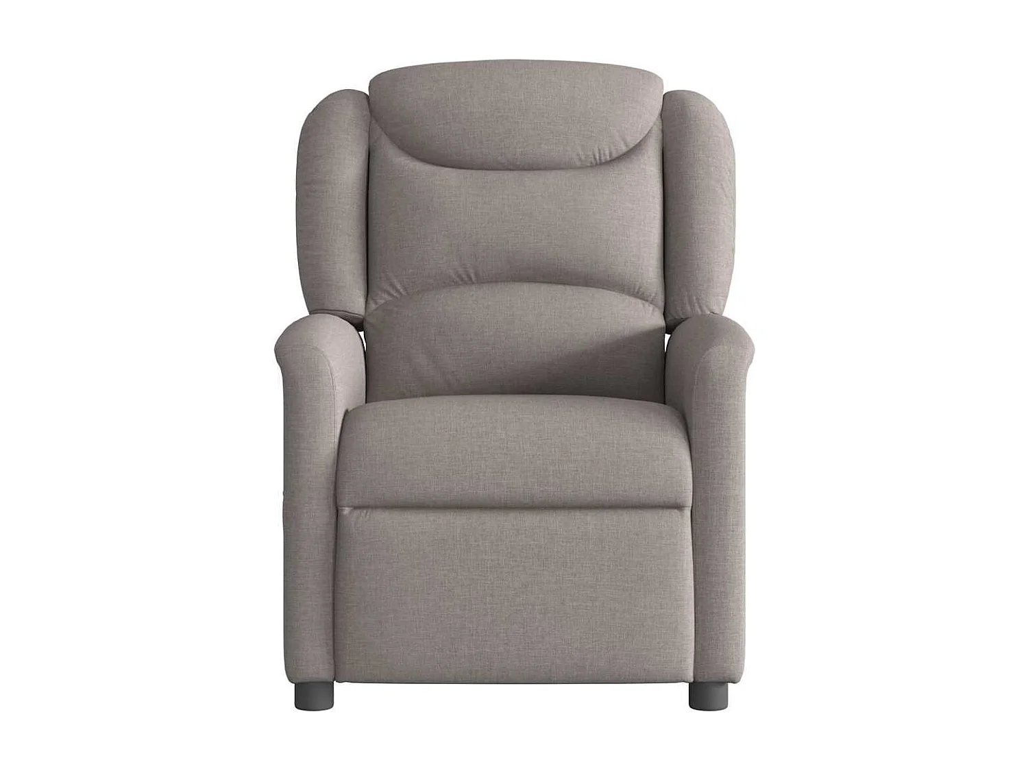 Fauteuil inclinable-Chaise de relax-Fauteuil TV Taupe Tissu SHL1065