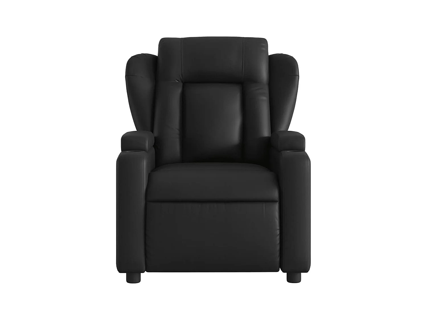 Sillón de relax | Silla | Sillón reclinable eléctrico de cuero sintético negro SHL7912