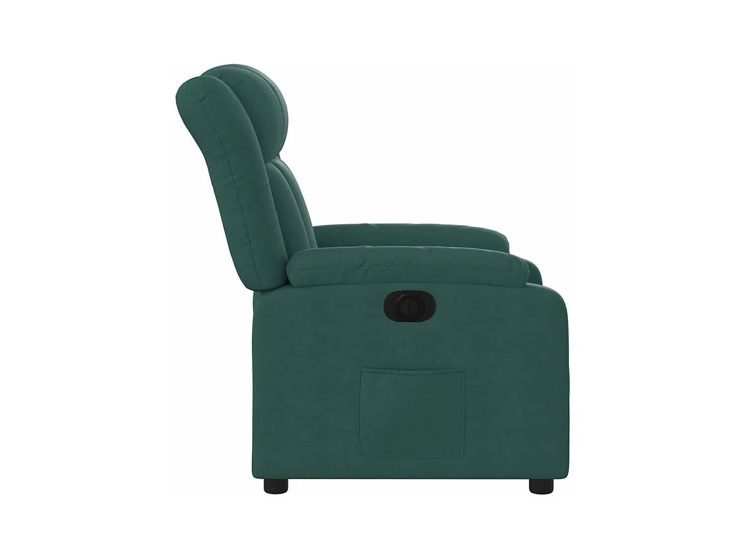 Sillón de relax | Silla | Sillón reclinable eléctrico tela verde oscuro SHL9223