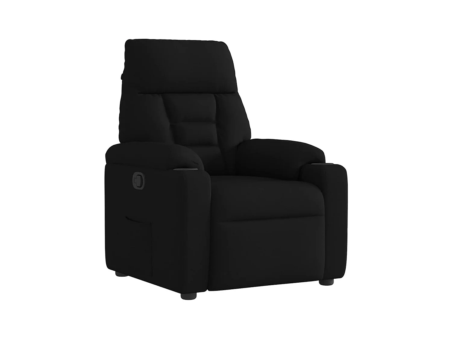 Poltrona Reclinável | Poltrona Confortável Relax tecido preto SHL938201