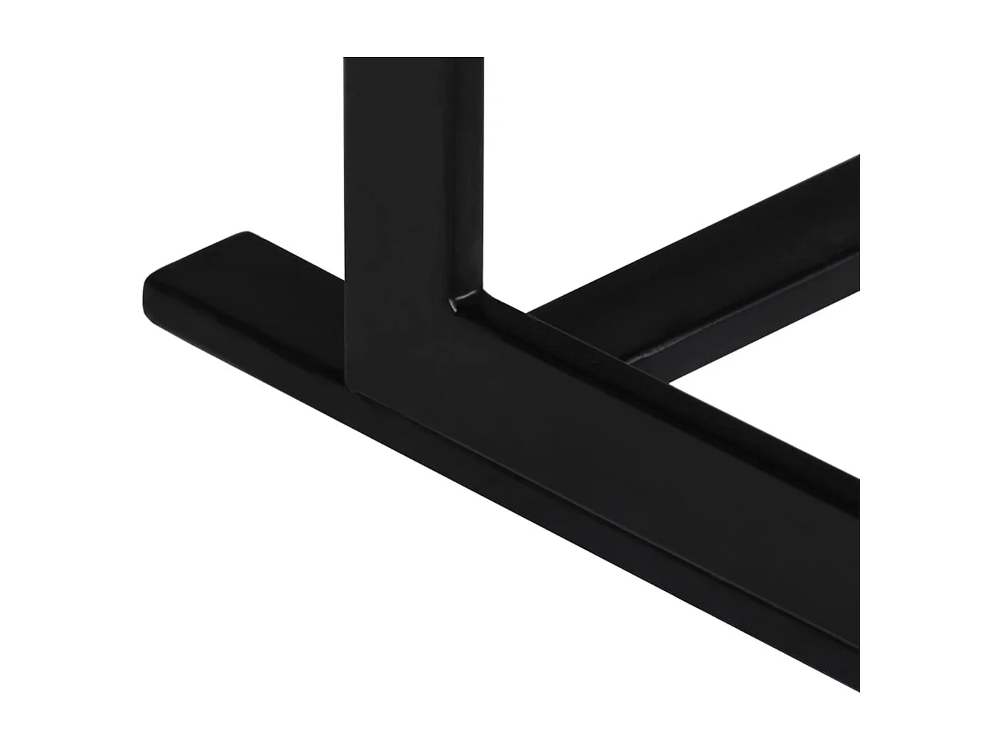 Panca a 2 Posti in Legno Massello di Mango e Acciaio SHL6562