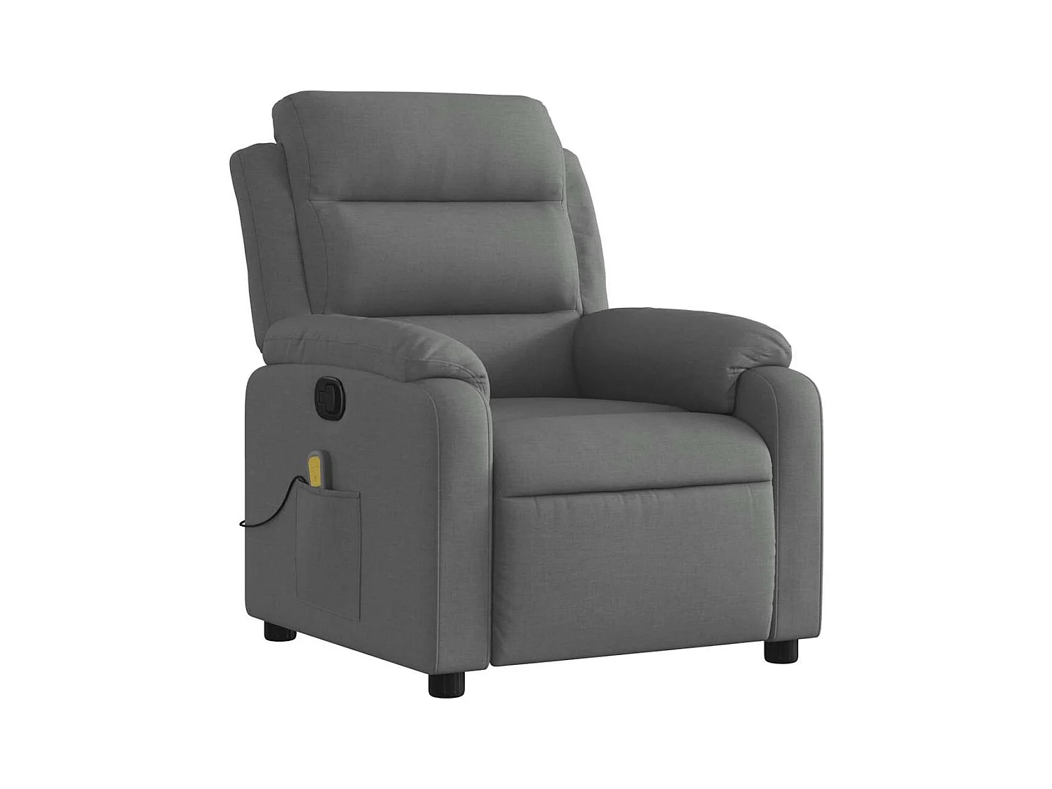Sillón de salón | Silla | Sillón de masaje reclinable de tela gris oscuro SHL6555