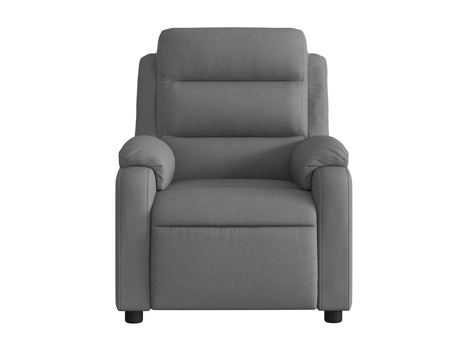 Sillón de salón | Silla | Sillón de masaje reclinable de tela gris oscuro SHL6555