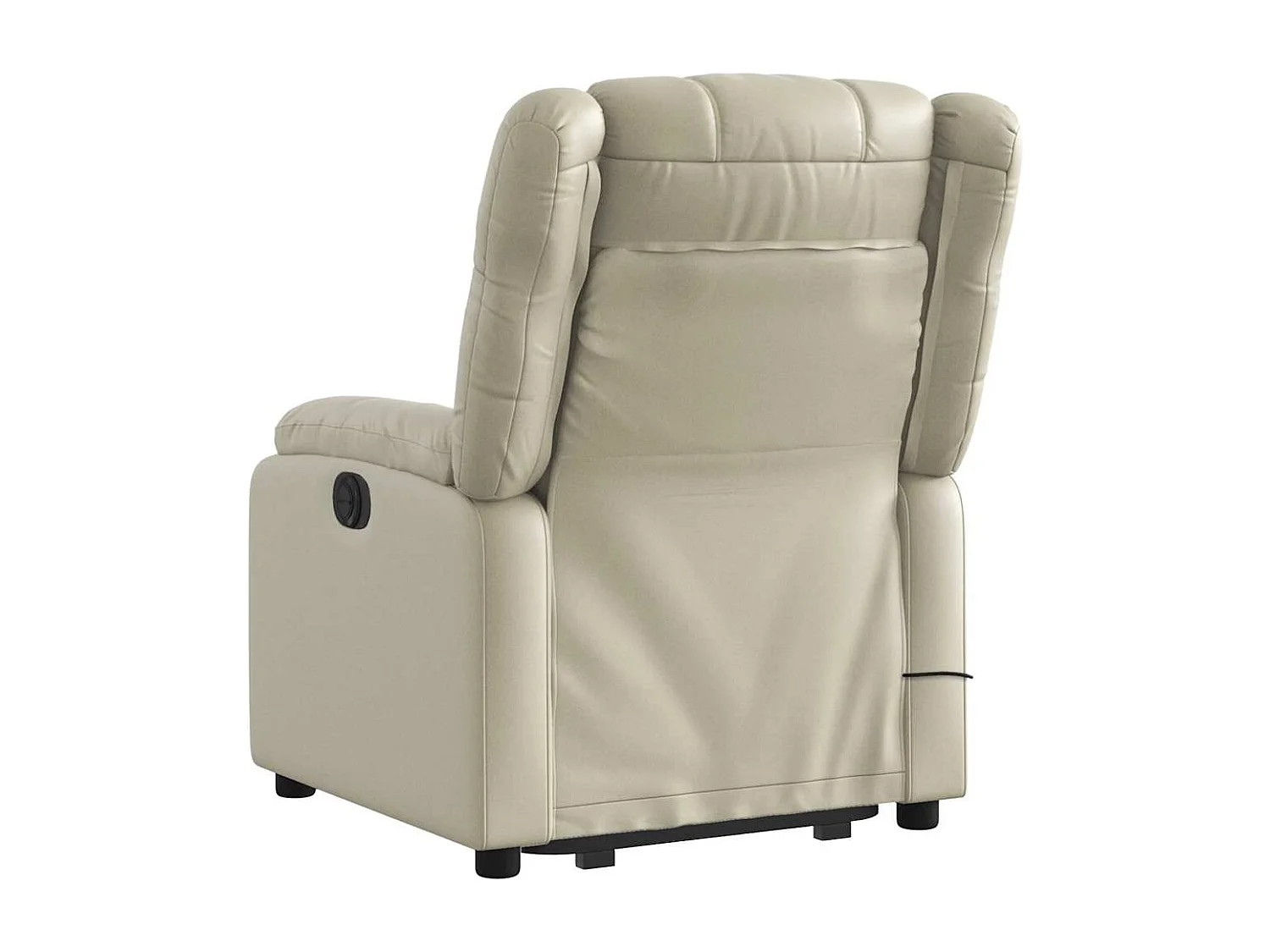 Massagesessel mit Aufstehhilfe Creme Kunstleder SHL88789