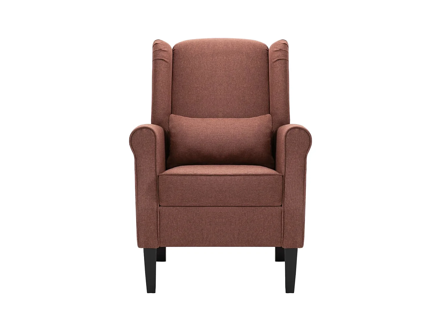 Sillón de salón | Silla de relax | Sillón de tela marrón SHL2888