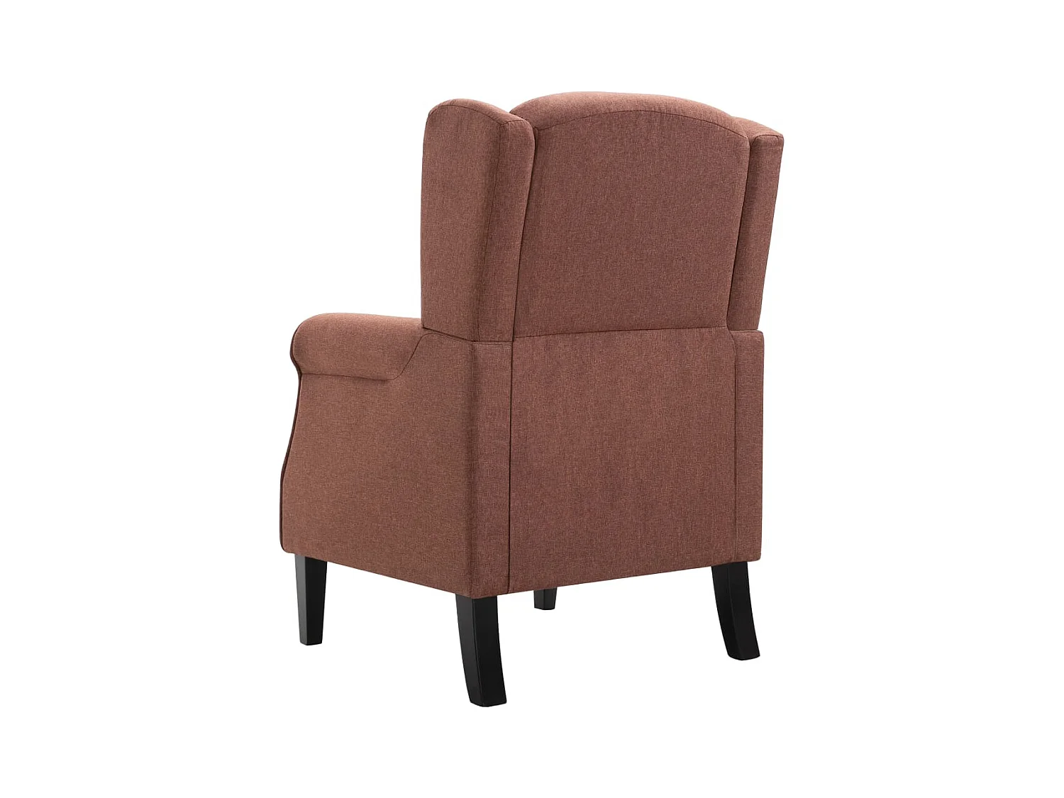 Sillón de salón | Silla de relax | Sillón de tela marrón SHL2888