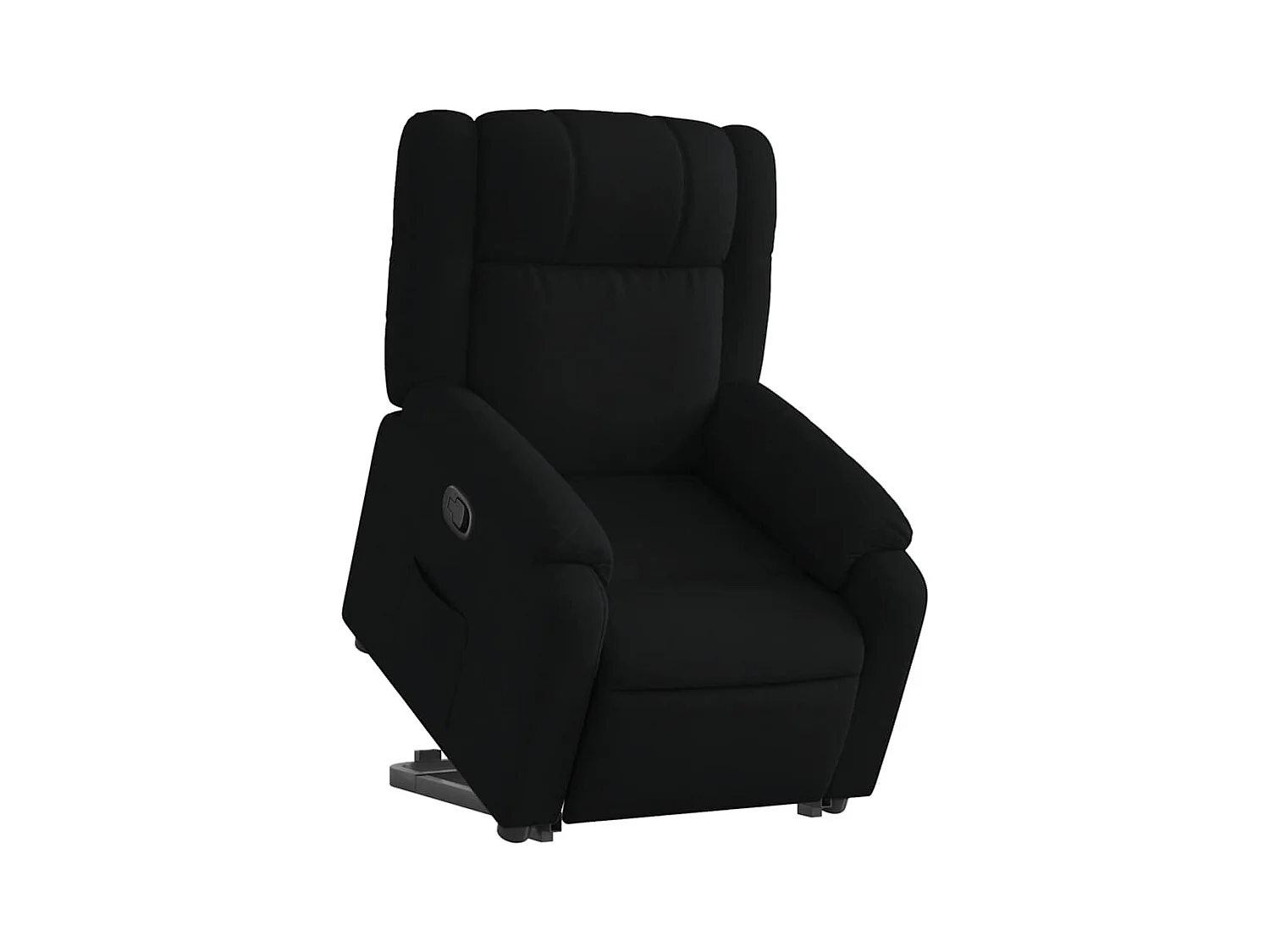 Sillón de relax | Silla | Sillón reclinable elevable tela negro SHL3706