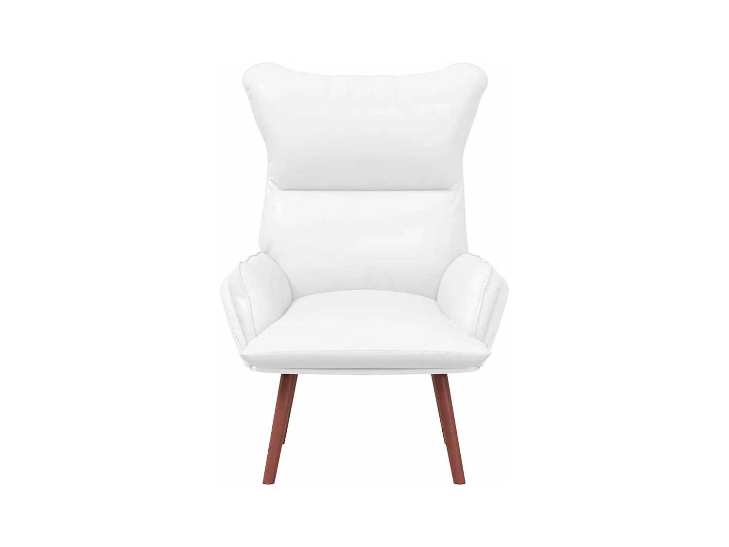 Sillón de relax | Silla Relax | Sillón de salón Blanco 69x74x93 cm Cuero sintético SHL6030