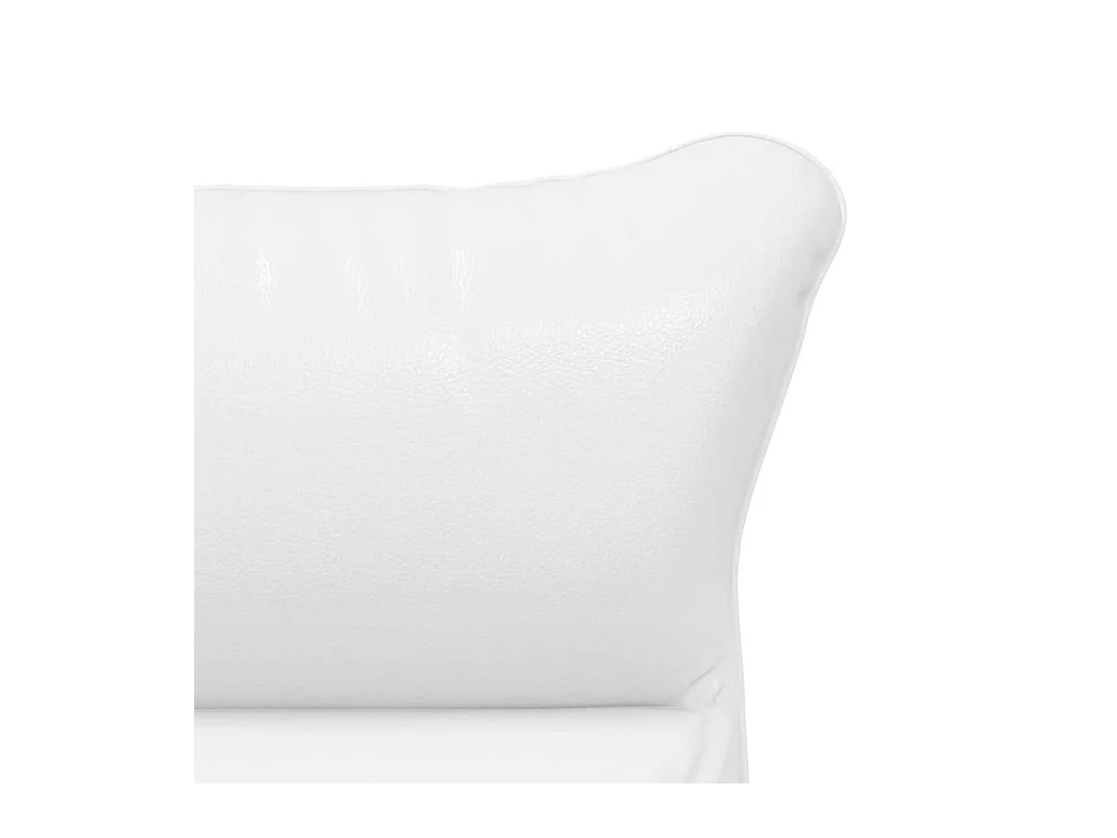Sillón de relax | Silla Relax | Sillón de salón Blanco 69x74x93 cm Cuero sintético SHL6030