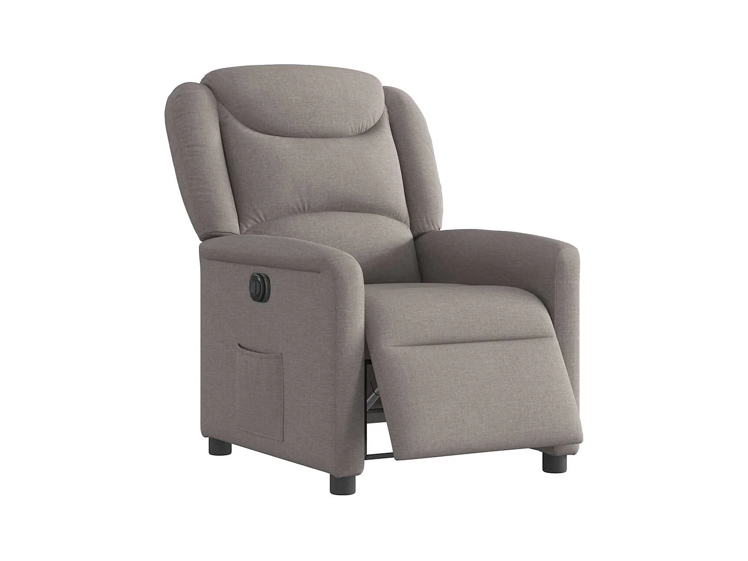 Sillón de relax | Silla | Sillón reclinable eléctrico tela gris taupé SHL6149
