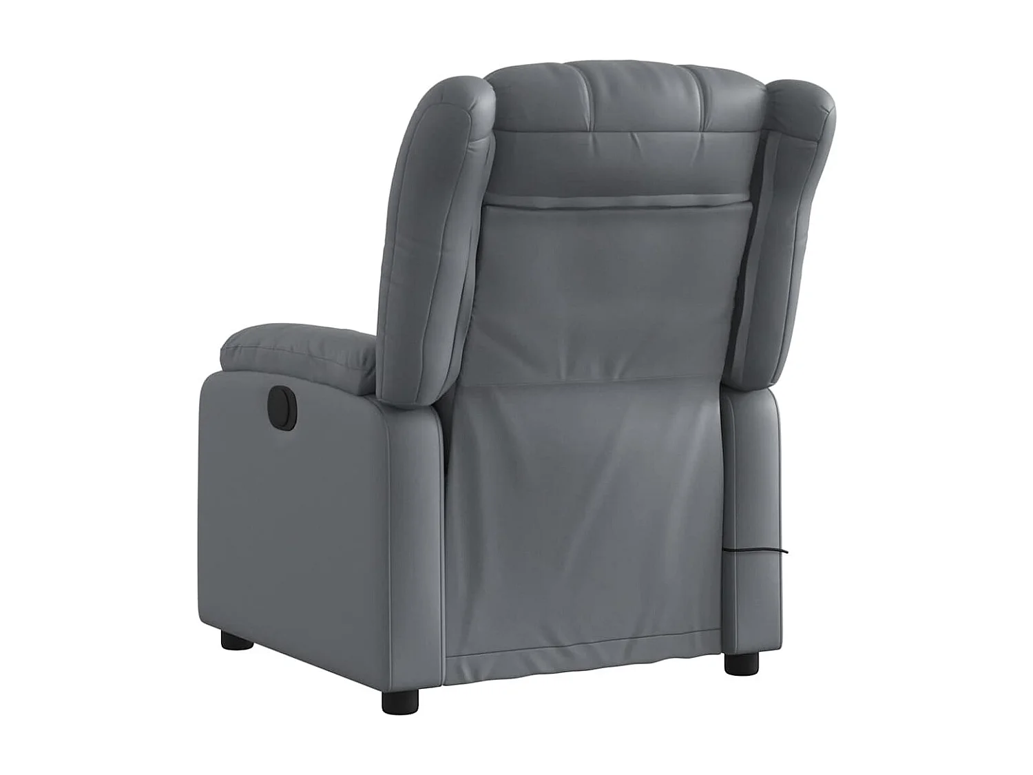 Relaxsessel | Massagesessel Grau Kunstleder SHL77459
