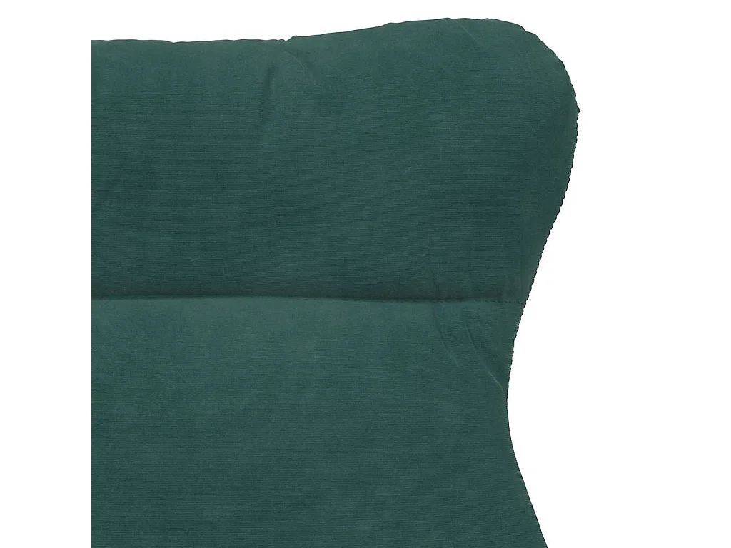 Relaxstoel | Ontspanningsstoel Donkergroen 69 x 74 x 93 cm Fluweel