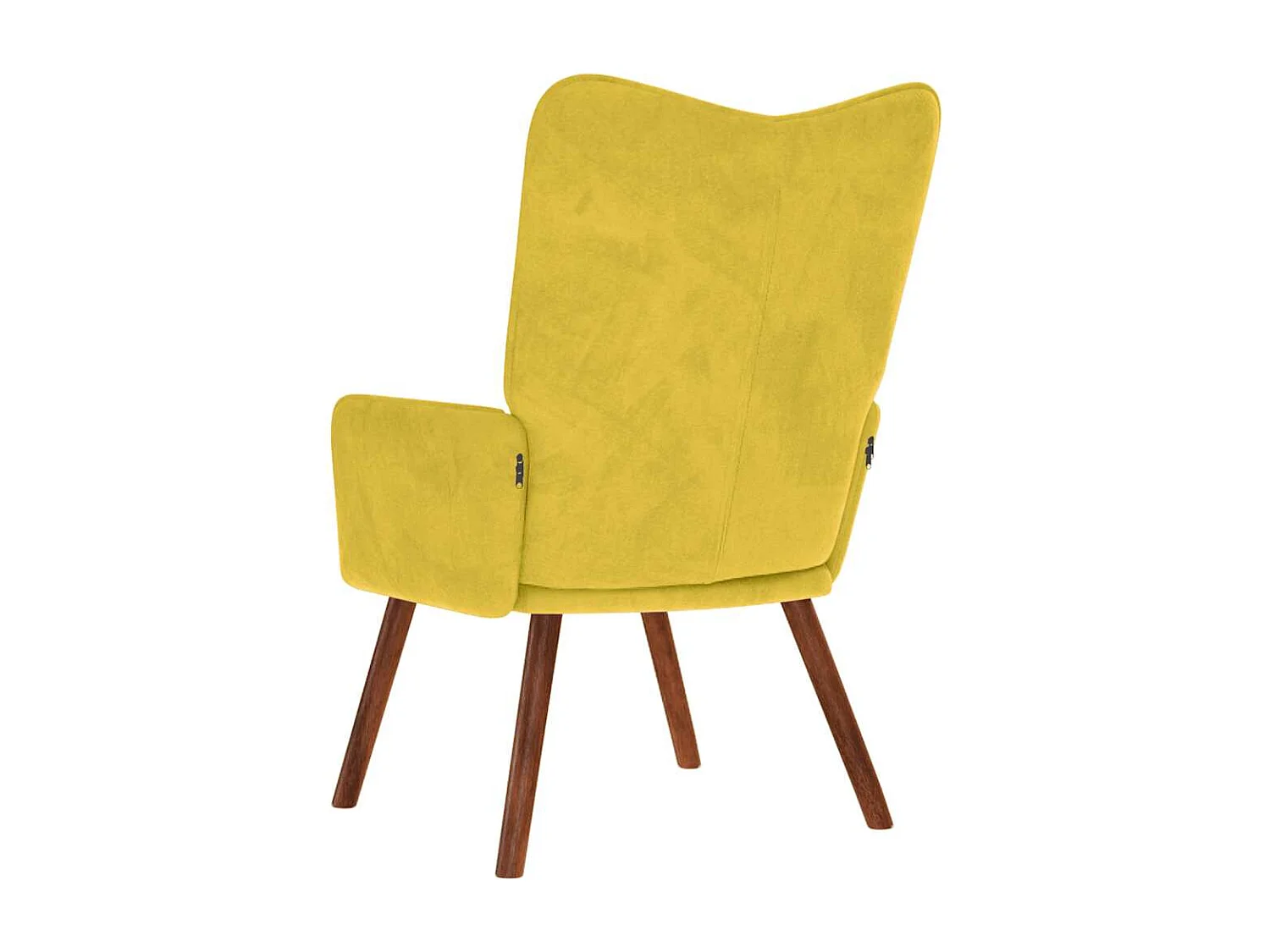 Relaxsessel-Lounge Sessel indoor Gelber Samt SHL40551