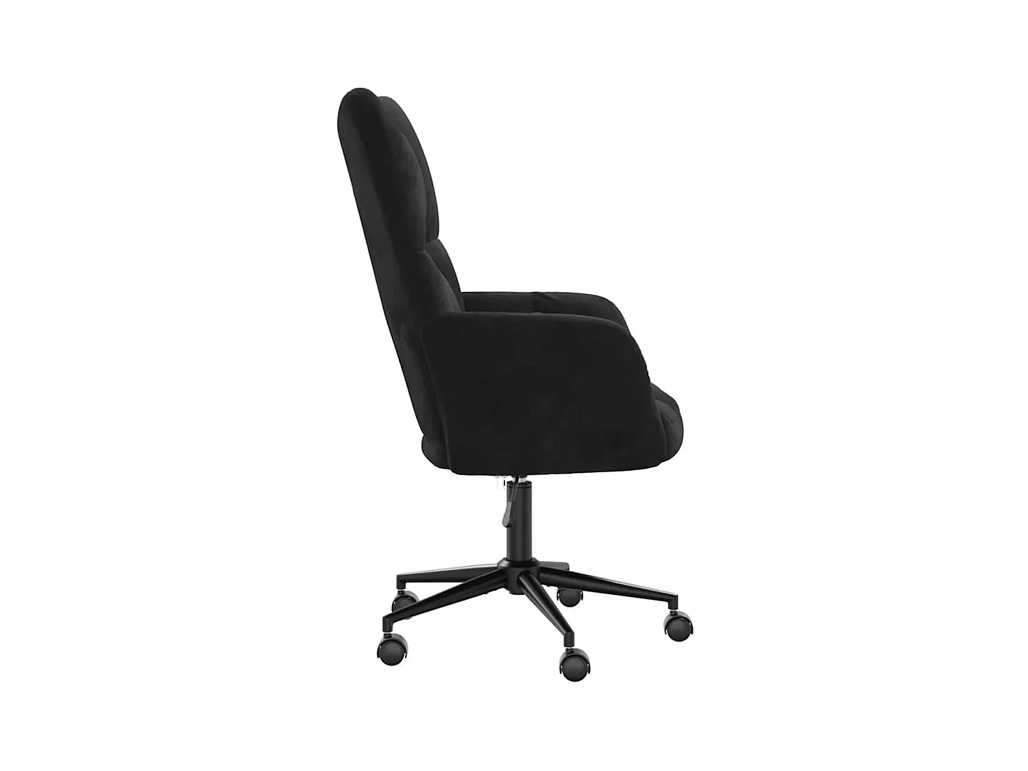 Sillón de relax | Silla de relax de terciopelo negro SHL4192