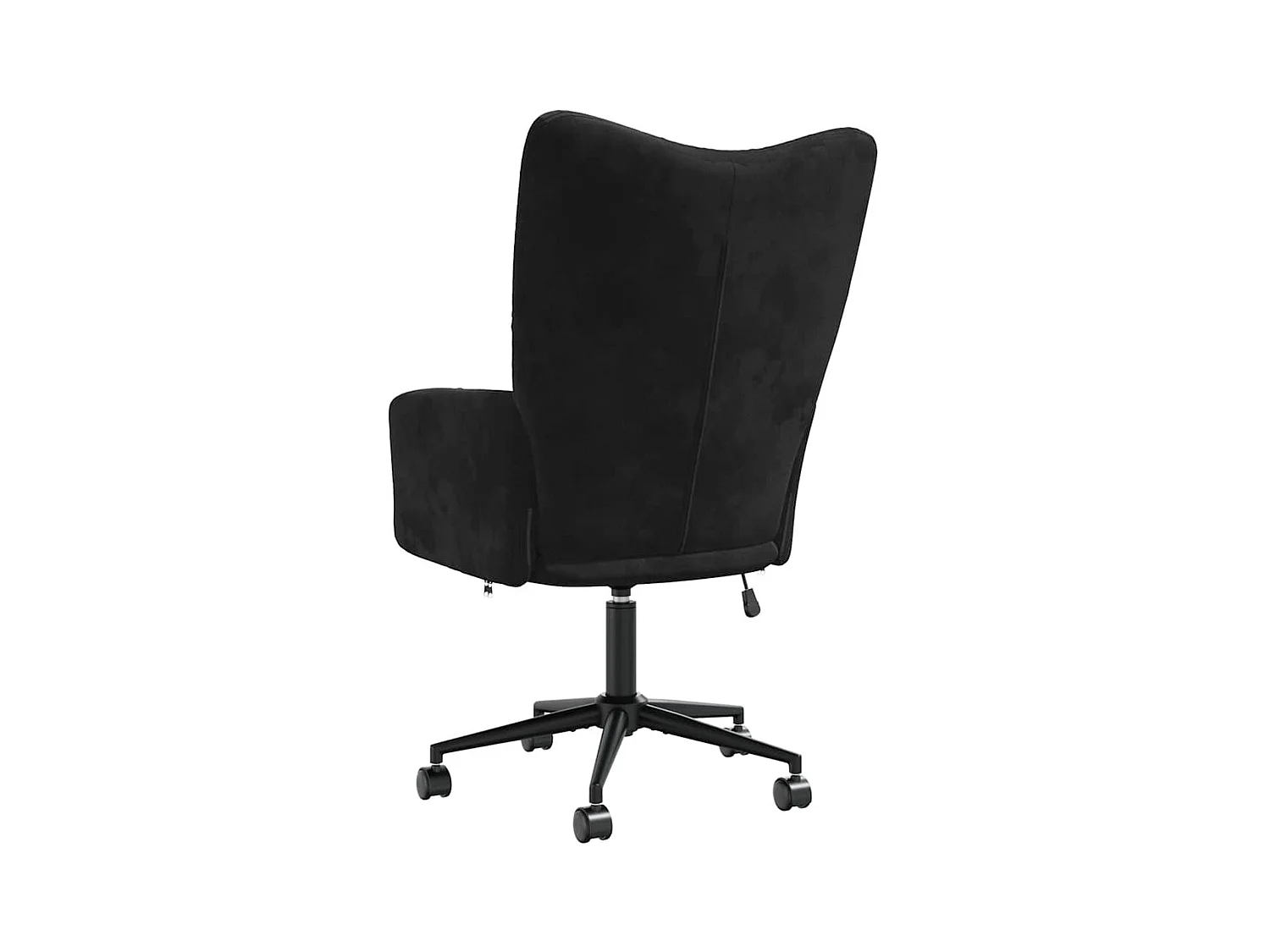 Sillón de relax | Silla de relax de terciopelo negro SHL4192