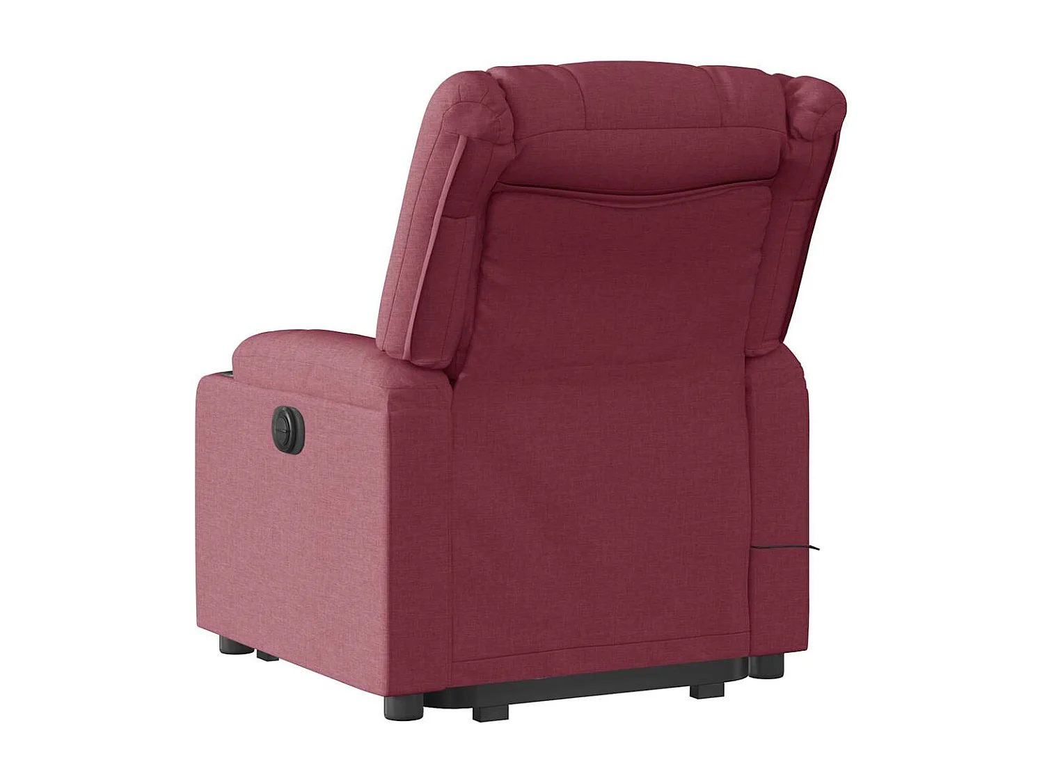 Sillón de relax | Sillón reclinable de masaje elevable tela rojo tinto SHL5866