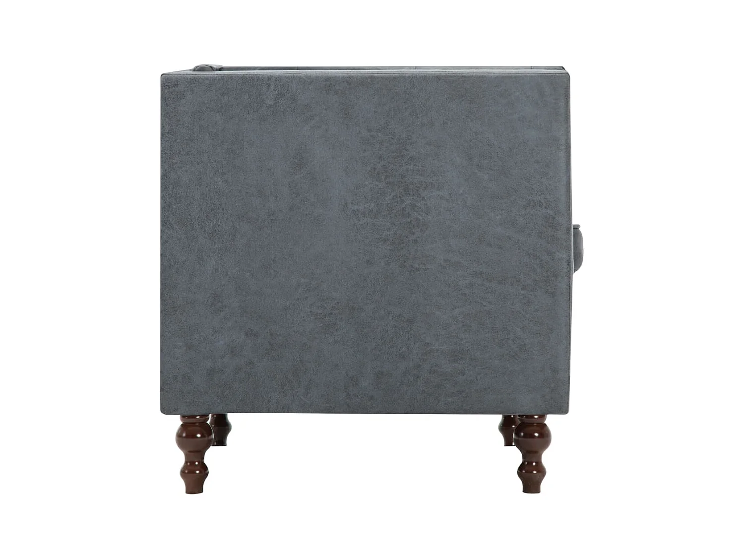 Sillón de salón | Silla de relax | Sillón de tela gris SHL7923