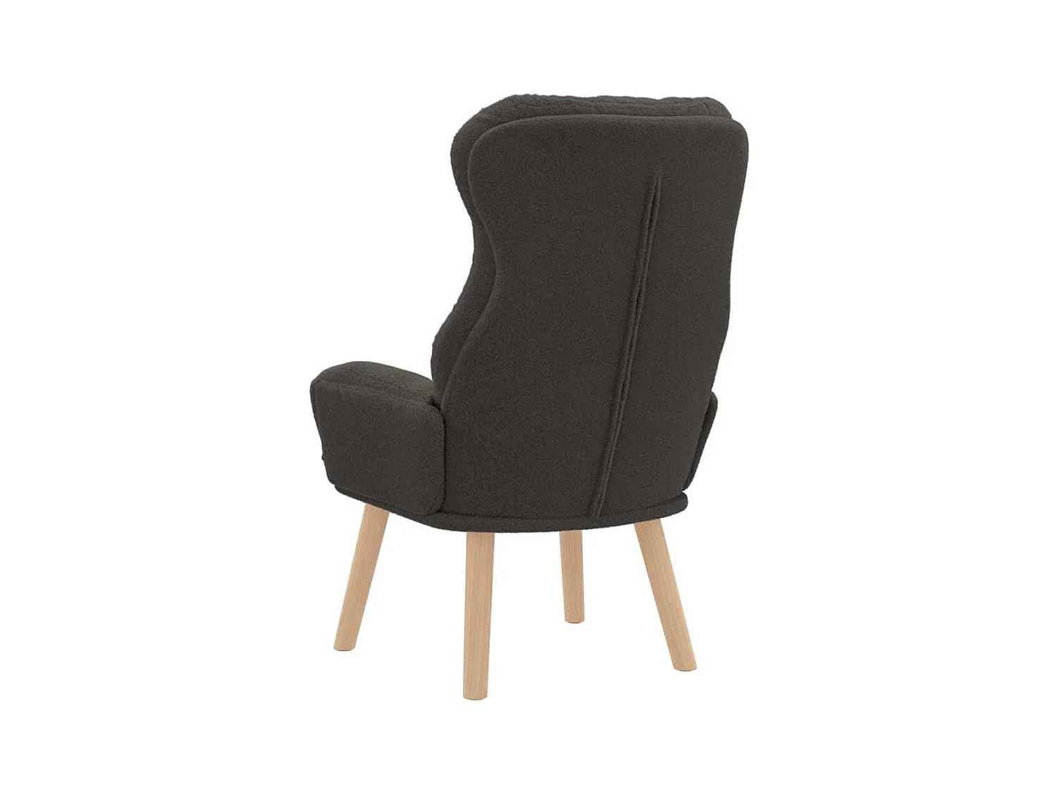 Sillón de relax | Silla Relax | Sillón de salón Gris oscuro 69x74x93 cm tela SHL8605