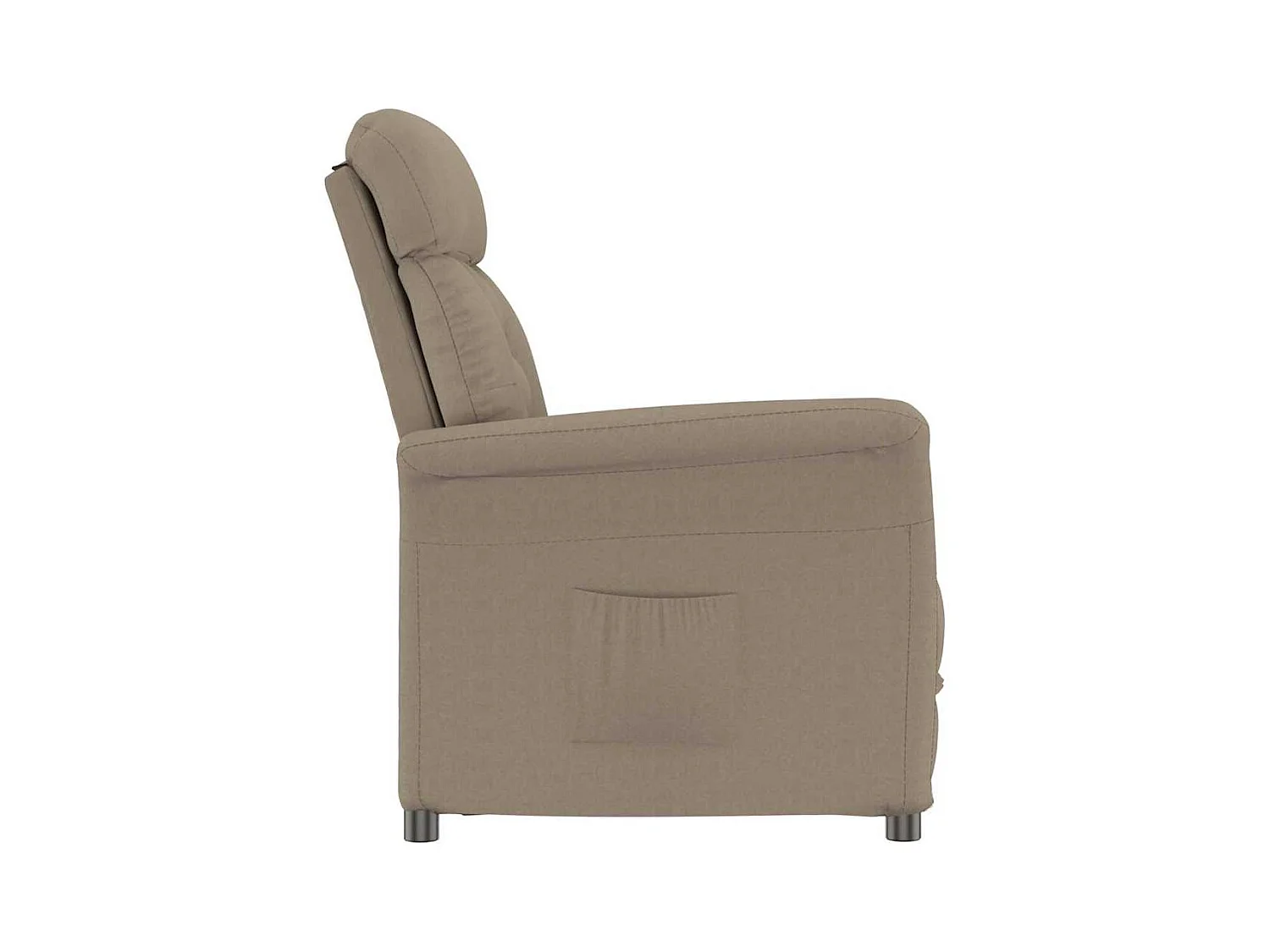 Sillón de relax | Sillón reclinable taupe Taupé 70.5x96.5x95 cm Poliéster SHL8528