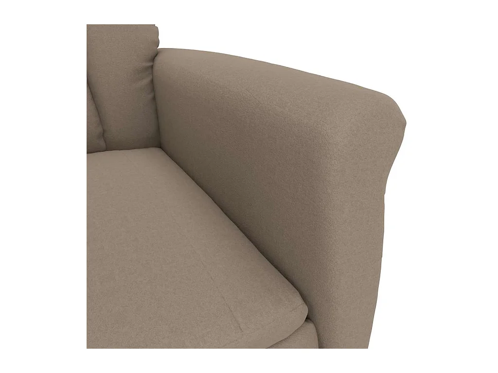 Sillón de relax | Sillón reclinable taupe Taupé 70.5x96.5x95 cm Poliéster SHL8528