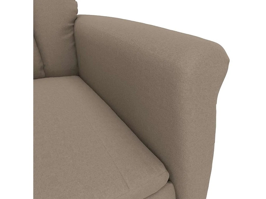 Recliner Sessel Taupe Taupe 70.5x96.5x95 cm Polyester SHL28822