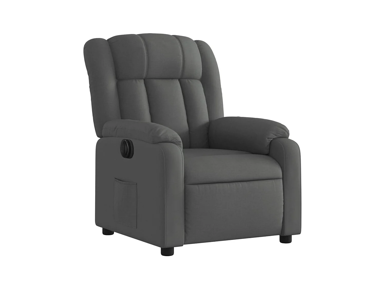 Sillón de relax | Silla | Sillón reclinable eléctrico de tela gris oscuro SHL8035