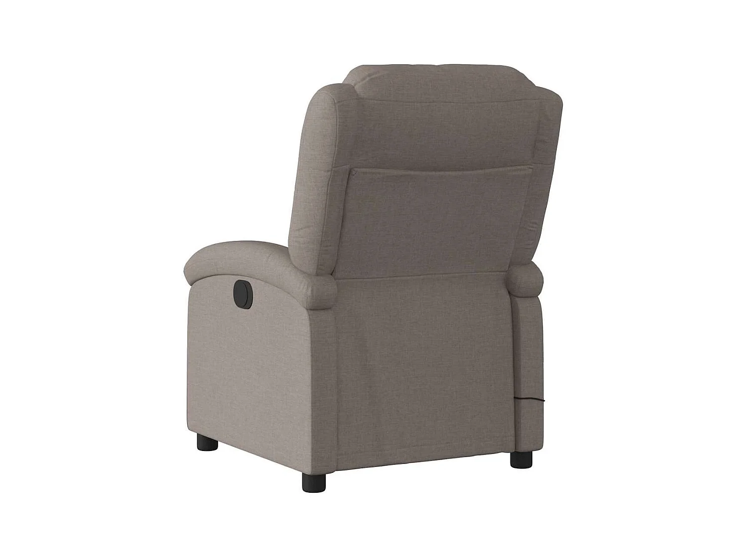 Sillón de relax | Sillón reclinable de masaje eléctrico tela gris taupe SHL4647